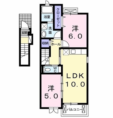 レーベン　ラオムの物件間取画像